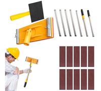 Floor Ceiling Sander - Extendable Rotating Pole, Handheld Sanding Device | Wall Prep Tool, Adjustable Paint Sander, Durable Sanding Equipment Ideal Residential Commercial Renovation Project