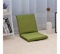 Floor Chair, Adjustable Floor Seating with Back Support Recliner 6 Angles Foldable Meditation Chair Chair for Indoor Floor Bay Window Reading Watching Gaming Adult