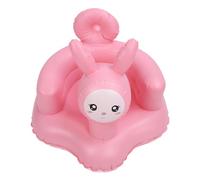 Floor Chair for Babies, Soft Built-in Air Pump, Inflatable Highchair, Cartoon, Back Support, Prevent Slipping for Home