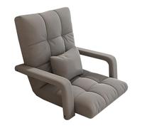 Floor Chair with Backrest, Foldable Lazy Sofa, 6-Position Meditation Chair for Adults with Armrests and Cushions, Comfortable Seating for Bedroom or Living Room