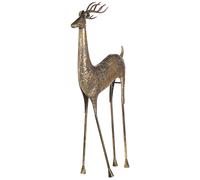 Floor Christmas Decoration PELLO Reindeer 126 cm Gold