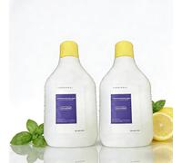 Floor Cleaner, 2 Bottle 930ml Lemon Basil Scented Cleaning Liquid, No-Residue Quick-Dry Formula, Compatible with Narwal Freo/S20/S30 Pro Suitable for All Floor Types