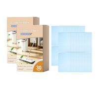 Floor Cleaner Dissolvable Sheets, Multi-Surface, Fast Dissolving, Deep Cleans Stains and Odours, Pet Safe, Keep it Fresh and Clean, 30 Pieces (2 PCS, B)