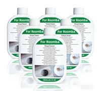 Floor Cleaner Liquid, 6 Bottle, 300ml Fresh Scent, Low Foam Formula, Deep Cleaning, Compatible with Roomba Plus 405/505/Max 705 Cleaning Robot