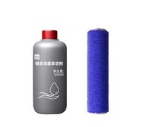 Floor Cleaning Kit Roller Brushes with Detergent Solution Set, Compatible with Dyson Wash G1, Scrubber Pads for Hardwood/Tile Floors(2pcs)