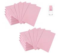 Floor Cleaning Tablets, 50 Pcs Water Soluble Multi Surface Cleaner Sheets for Mops, Streak Free for Hardwood Tile Laminate, Fast Acting No Residue, Peach Jasmine Lavender Osmanthus (Pink, 100)