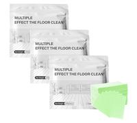 Floor Cleaning Tablets Multi-Surface Cleaner, Upgraded Multi-Surface Floor Cleaner Tablets, Dissolvable Floors Cleaning Sheets, For Hardwood Laminate TileWalls Maintenance (Green, 300PCS)