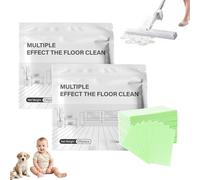 Floor Cleaning Tablets Multi-Surface Cleaner, Upgraded Multi-Surface Floor Cleaner Tablets, Dissolvable Floors Cleaning Sheets, For Hardwood Laminate TileWalls Maintenance (Green, 200PCS)
