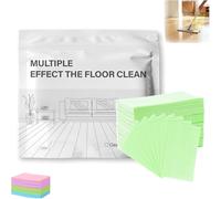 Floor Cleaning Tablets Multi-surface, Multi-surface Floors Cleaning Tablets, Multiple Effect The Floor Clean, No-Rinse, Safe for Hardwood, Tile, Laminate RV (green, 2box)
