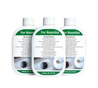 Floor Concentrate Cleaner, 3 Bottles, 300ml Multi-Surface Cleaning Solution, 5ml Per 1L Water Dilution Compatible With Roomba Plus 405/505/Max 705 Cleaning Robot
