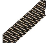 Floor Cord Cover Hider Cable Protector,1~50M PET Expandable Sleeve 14mm Tight Braided High Density Hardness Insulate Line Protect(Gold Black,14MM-3.0M)