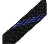 Floor Cord Cover Hider Cable Protector,1~50M PET Expandable Sleeve 14mm Tight Braided High Density Hardness Insulate Line Protect(Black Blue,14MM-30 M)