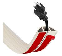 Floor Cord Cover, Wire Cover, Self Adhesive Cable Covers, Protect Cables & Prevent Trip Hazards For Office Home Factories Garages Flexible Cords Hider On Floor Wall