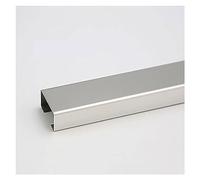 Floor Cord Covers, 1m Floor Cable Protector, Square Stainless Steel Wire Hider Cover,Self-Adhesive, Cable Trunking Decorative, Popular Cable Management Solution,Complete Specifications(A,80x40mm)