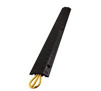 Floor Cord Covers, Floor Cord Channel For Home Office, Protect Cables And Prevent A Trip Hazards, For Cable Management(Size:1000x100x20MM,Color:Black)