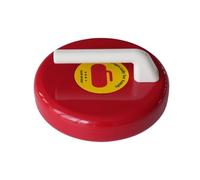 Floor Curling Game Set | ABS Stones, 0.32kg Each, 11cm | Table Curling Sport For Indoor Use | Ice Simulation Stones For School Campus Teaching, Family Fun Activity