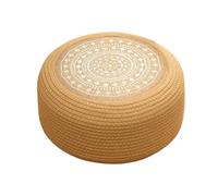 Floor Cushion, Boho Floor Cushion, Woven Cushion, Meditation Cushion, Round Straw Seat Cushion, Breathable Handwoven Tatami Seat Mats, Mat for Dining Chair, Temple, Yoga, Home Meditation
