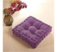 Floor Cushion for Meditation & Garden, Quilted Cotton Seat Pad for Armchair & Sofa, Indoor/Outdoor Use