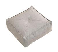 Floor Cushion Futon Thick Meditation Floor Pillow for Yoga Sofa Tea Ceremony for Yoga & Mindfulness(Light Gray)