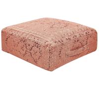 Floor Cushion SHASA Cotton Light Red