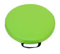 Floor Cushions for Kids - 14" Portable Flexible Seating with Handles - Easy to Clean Thick Soft Foam Comfy Round Seats for Daycare and Preschool (Green, A)