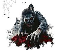Floor Decals - Halloween Floor Sticker | Halloween Horror 3D Wall Stickers | Home Decoration 3D Horror Hand Decal for Haloween Indoor Study Living Room Gathering Bedroom Outdoor Bathroom Holiday