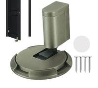Floor Door Stopper Lock - Strong Windproof No Punching Stop at Floor Door | Height Adjustable NO-Punch Stop Lock Lock Aluminium Alloys for Children