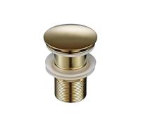 Floor Drain Bathroom Drainer To The Water Floor Drain Non Porous Brass sturdy Push Down Pop Up Sink Plug for Shower Room