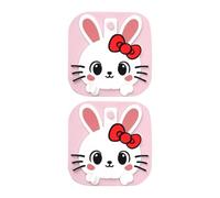 Floor Drain Cover - Bunny Silicone Anti, Hair Stopper with Bathtub, Anti Clog, Drain Accessory, Sink Tool for Home Apartment Bathroom Kitchen Floor Hotel Dorm Farmhouse Restaurant and Clean