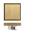 Floor Drain For Bathroom Thickened Stainless Steel Concealed Odor Proof Modern Style(12x12cm 6c)
