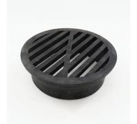 Floor Drain Grille for Drain Pipe Integration in Landscaped Areas Where Water Flow Must Remain Unrestricted (4 inch)