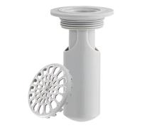 Floor Drain Odor Stopper - Effective Smells Blocking Guard | Mini Bottle Trap Design White | 3.8-5.5cm Diameter + 6.5-10.5cm Depth | Durable ABS Resin - For Bathroom & Kitchen Sink