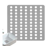 Floor Drain Strainer - Stainless Steel Floor Drains Net | Square Drain Hole Shower Hair Catcher Filter Shower Drain Cover Drains Cover