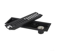 Floor Drain with Dual Hair and Filtration, Constructed of Resistant Stainless Steel 304, Gravity Splash Proof Core Design, Fits Standard Pipe Sizes with Buckle Lock