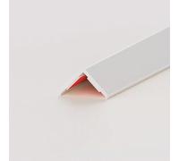 Floor Edge Trim, Self-Adhesive Aluminum Alloy Corner Guard, Gap Transition Strip, Threshold Strip, suitable for flooring and tile joints, 1m long(White,W-30MM)