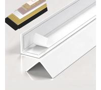 Floor Edge Trim, Self-Adhesive Corner Guard, Suitable for Wall Corners/Door Frames/Window Sills/Stairs, Decorative Trim, Length 300cm(D,W-10MM)