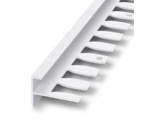 Floor Edging Trim Strip,Anodized Aluminum Bendable Transition Rail | Seam Guide For Tiles Installation,Corner Protector For Staircase And Flooring,Waterproof,For Bathroom, Kitchen Living Room