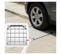 Floor Embedded Manhole Cover and Frame, 36x36 24x24 30x30 40x40 Recessed Square Septic Tank Lid with Base, 304 Stainless Steel Sewer Covers Customized(LxW 8x8 in)