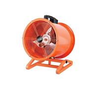 Floor fan Industrial Fan Portable Oscillating Head Round Cylinder Cannonball Electric Fan Powerful High Power Paddy Fan(Orange,12 inch)