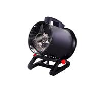 Floor fan Industrial Fan Portable Oscillating Head Round Cylinder Cannonball Electric Fan Powerful High Power Paddy Fan(Black,12 inch)