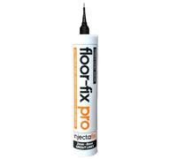 Floor-Fix Pro All in One Micro Precision Injector Kit Bonding Adhesive - For Loose & Hollow Tiles, Wood, LVT & Laminate - Includes a Reusable Syringe Adapter & Patented Customisable Tip (1)