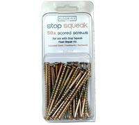 Floor-Fix Pro Stop Squeak Repair Kit Replacement Screw (50 Count) For Fixing Creaky Stairs, Wood and Caprted Floors