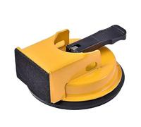Floor Fixer Tool - Carbon Steel Rubber | Heavy-Duty Crack Repairer | Professional Vacuum Suction Cup Sticky Pads | Metal Device for Restoring Loose Hardwood Laminate and Smooth Surfaces(Yellow)