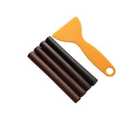 Floor & Furniture Repair Kit (Dark Brown) - 4X Wax Filler Sticks to Fix Wood Damage - Cracks, Scratches, Marks and Dents - Instant Results - for Wood, Laminate, Veneer - from Furniture Clinic