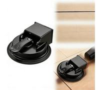 Floor Gap Fixer Tool - 2026 Upgraded Heavy-Duty Floor Gap Fixer Suction Cup Tool, Adjustable Height Setter & Countertop Leveling Tools for Vinyl, Wood, Laminate Floors (Black)