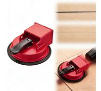 Floor Gap Fixer Tool, 2026 Upgraded Heavy Duty Floor Gap Fixer Suction Cup Tool, Adjustable Height Setter & Countertop Leveling Tools for Vinyl, Wood, Laminate Floors (Red)