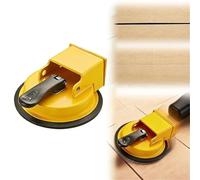 Floor Gap Fixer Tool - 2026 Upgraded Heavy-Duty Floor Gap Fixer Suction Cup Tool, Adjustable Height Setter & Countertop Leveling Tools for Vinyl, Wood, Laminate Floors (Yellow)