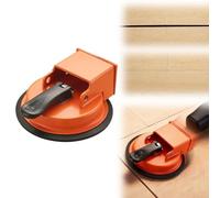 Floor Gap Fixer Tool - 2026 Upgraded Heavy Duty Suction Cup Floor Gap Fixer, Adjustable Height Setter & Countertop Leveling Tools for Vinyl, Wood & Laminate Floors (Orange)