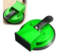 Floor Gap Fixer Tool with Suction Cup, Heavy Duty Laminate Flooring Gap Repair Tool, Adjustable Plank Grabber for Wood, Vinyl, Tile & Laminate Floor Installation,for Wood Tile Baseboard Paver (Green)