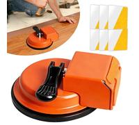 Floor Gap Fixer Tool with Vacuum Suction Cup & 6 PCS Sticky Pads, Heavy Duty Plank Grabber for Laminate Vinyl Flooring Gap Repair, Wood Flooring Installation Kit for Filling Floor Gaps